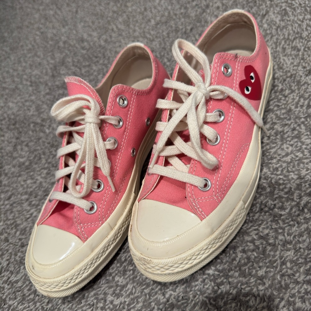 Comme des Garçons PLAY × Converse 'Bright Pink'